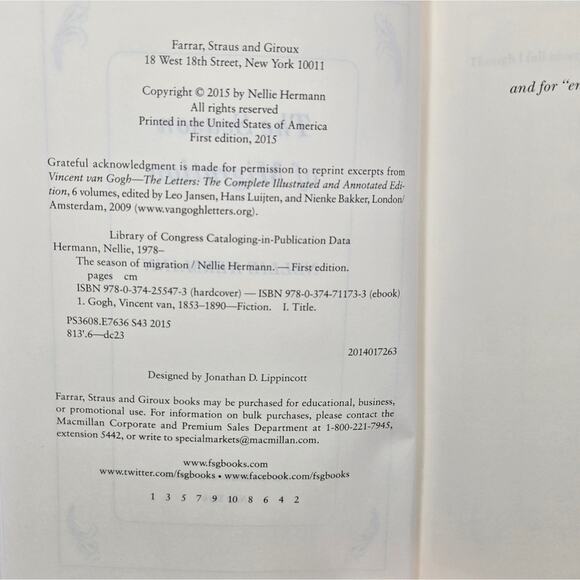 The Season of Migration, a Novel by Nellie Hermann - Picture 7 of 11